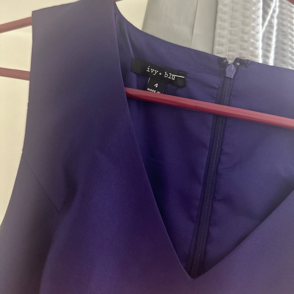 Purple Ivy+Blu Dress - Picture 5 of 8